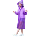Imperméable pour enfants avec capuche longueur 85 cm EVA léger fermeture à pressions protection contre la pluie école jardin d'enfants utilisation extérieure 3