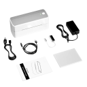 Imprimantă termică Bluetooth Phomemo 241 pentru etichete 4x6, imprimantă mini fără fir pentru etichete de transport compatibilă 3