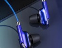 In-Ear-Kopfhörer mit Mikrofon Lautstärkeregelung und Musikwiedergabe Annehmen und Beenden von Anrufen Geflochtenes Kabel 1,2 m Klinkenstecker 4