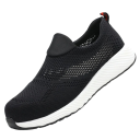 Încălțăminte de lucru unisex slip-on cu superior respirabil construcție ușoară țesătură pentru muncă zilnică și mers confortabil fără șireturi 1