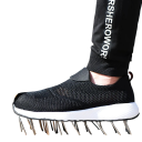 Încălțăminte de lucru unisex slip-on cu superior respirabil construcție ușoară țesătură pentru muncă zilnică și mers confortabil fără șireturi 4