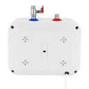 Încălzitor de apă electric cu rezervor de 1500 W, cu volum de 6 l și ecran LED pentru reglarea temperaturii, cu dimensiuni de 33 x 23 x 24 cm 3