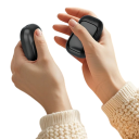 Încălzitor de mâini 2 buc Compact dimensiune de buzunar Încălzitor inteligent de iarnă pentru palmă Stil simplu Căldură portabilă în buzunar 2