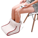 Încălzitor electric de picioare 27 x 26 x 22 cm Sac de masaj moale încălzit 220V 5 niveluri de temperatură Husă detașabilă și lavabilă Pătură caldă 2