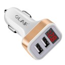 Încărcător auto dual USB cu afișaj K734 2