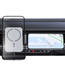 Încărcător auto rapid magnetic, încărcător wireless de 15W, suport de telefon pentru orificii de ventilație, cablu tip C puternic, magnetism 5