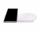 Încărcător wireless 2 în 1 pentru telefon și ceasuri inteligente Samsung Watch Bază de încărcare dublă Alimentare prin USB-C Cablu inclus 5