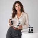 Inchiostro 104 Set 4 pz Per Epson EcoTank ET-2821 ET-2825 ET-2826 ET-2830 Flaconi 4x 70 ml A base d'acqua Nero 2