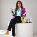 Inchiostro 104 Set 5 pz Per Epson EcoTank ET-2821 ET-2825 ET-2826 ET-2830 Flaconi 5x 70 ml A base d'acqua 2x Nero Ciano Magenta e Giallo 3