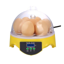 Incubateur intelligent pour 7 œufs ø 16 cm Incubateur automatique avec température constante Incubateur numérique pour poussins, canards et caille 3