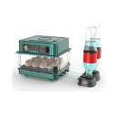 Incubateur intelligent pour œufs 24x25x21 cm Incubateur automatique avec rotation des œufs et régulation de l'humidité Incubateur pour poules, canards, oies et cailles 2