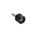 Încuietoare cu cap rotund pentru chitară electrică 1 buc Încuietoare de siguranță metalică Culoare neutră Ușor de instalat Fixare sigură 3