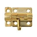 Încuietoare glisantă de securitate mini cu bolt de 3 cm pentru uși, bolt de 2,9 cm, închidere mecanică compactă pentru uși, mobilier, dulapuri 2