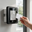 Indbygget læser af stregkoder og QR-koder R35D med RFID 125 kHz EM, 86 × 86 mm, Wiegand/USB/RS485, sort, til adgangskontrol og indgangsport 7