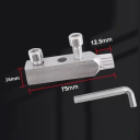 Îndepărtător universal de șuruburi pentru robinete din oțel inoxidabil Instrument practic pentru reparații sanitare și instalații casnice 3