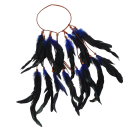 Indiase hoofdband met veren 52,5 x 41 cm Carnaval Indiase hoofdband Kostuumaccessoire voor carnaval festival cosplay feestje 5