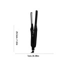 Îndreptător de păr 2 în 1 25 x 2 cm Plăci înguste Reglare digitală a temperaturii 120–230 °C Coafare păr scurt 4