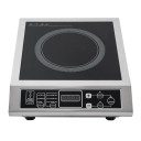 Indukčný varič 3500 W Dotykové ovládanie a časovač 8 stupňov Sklokeramická doska aj nerezová oceľ 42 x 35 x 11 cm Čierny Do kuchyne aj karavanu 1