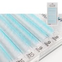 Indywidualne sztuczne rzęsy C o zakrzywieniu 8–14 mm grubość 0,07 mm Delikatne rzęsy do przyklejania Kolorowe objętościowe przedłużenie rzęs 1