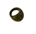 Inel acrilic pentru femei, dim. 1,8 mm, inel rotund voluminos, bijuterie ușoară, design colorat, accesoriu elegant pentru purtare 8