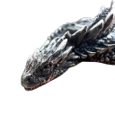 Inel gotic pentru bărbați cu dragon, mărime ajustabilă, material din aliaj, stil gotic, pentru bărbați, accesoriu stilat pentru purtarea zilnică 3