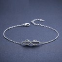 Infinity chain armband för kvinnor H185 1