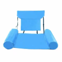Inflatable Adjustable Bed with Head and Arm Support Adjustable Position Straps for Fixation Comfortable Relaxation for the Back 3