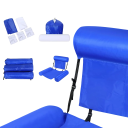 Inflatable Adjustable Bed with Head and Arm Support Adjustable Position Straps for Fixation Comfortable Relaxation for the Back 8