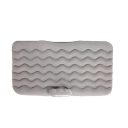 Inflatable Car Mattress 130x70 cm with Support 130x25x38 cm 2 Pillows Travel Mattress for Rear Seat Comfortable Sleeping Bag 1