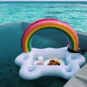 Inflatable Cloud Lounge with Rainbow 4