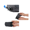 Inflatable Ergonomic Pillow 30 x 42 cm Camping Travel Pillow Dual Layer 7 and 10 cm Lightweight Washable Portable for Car and Home 10