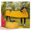 Inflatable Self-Inflating Sleeping Mat Ultra-Lightweight and Double Reinforced Dimensions When Packed 17 x 28 x 17 cm With Carry Bag For Hiking 2