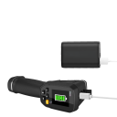 Infračervená ruční termokamera UW832 s barevným TFT displejem 1,77 palce a měřením teploty -30 až 500 °C USB-C paměťová karta 8 GB černá 6