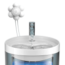 Infračervený senzor pohybu ve tvaru květu pro automatický dávkovač vody pro kočky s přísavkou USB samec a samice 180° úhel detekce 2 Infračervený senzor pohybu ve tvaru květu pro automatický dávkovač vody pro kočky s přísavkou USB samec a samice 180° úhel detekce 2