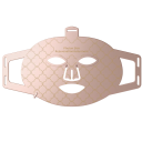 Infrarød silikonemaske med rødt lys, 4 farver LED-terapi, IPX7 vandtæt hudforyngelse, LCD-controller, timer, genopladeligt batteri 3