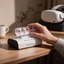 Infrarotlicht für VR-Brillen mit 4 Intensitätsstufen in Weiß für besseres Tracking mit Meta Quest 3/3S/2/1/Pro Apple Vision Pro und PICO 2