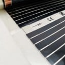 Infravörös fűtőfólia padlófűtéshez 50 x 600 cm Szénalapú, vágható fűtőfólia tekercsben, száraz szereléshez a padló alá 4