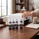 Inkoustová náplň 103 4 ks 70 ml Černý inkoust Pro tiskárny Epson EcoTank L1110 L3100 L3110 L3111 L3116 L3150 L3151 L3156 L3160 a 5190 3