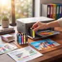 Inkoustové kazety Epson 604XL 4 ks Kompatibilní T604XL S čipem Černá Azurová Purpurová a Žlutá Pro XP-2200 XP-3200 XP-4200 WF-2910 2