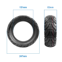 Inokim Electric Scooter Tyre 10 Inches 80/65-6 Non-Slip Durable Rubber Replacement Part Road Safety Accessory 2