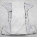 Inserção absorvente para fraldas de pano para bebés Fibra de bambu com núcleo superabsorvente Dimensões 36 x 36 cm Pode ser utilizada também sozinha 3