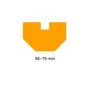 Inserție pentru anvelopele fără cameră 2,1 m pentru anvelope de 66–76 mm MTB biciclete de munte protecție a jantei împotriva perforării anvelopei 3
