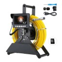 Inspekční kamera do potrubí s DVR a 4,3 palcovou IPS obrazovkou 20 m kabelem HD 1200TVL 17 mm hlavou a 16 GB TF kartou na kontrolu odpadů 1