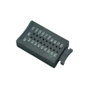 Instrument de măsurare și tăiere a gutapercii 7 x 4 x 2,5 cm Plastic ABS medical Lamă din oțel inoxidabil Precizie scală ±0,5 mm Domeniu de măsurare 0–25 mm 1