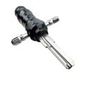 Instrument profesional de tâmplărie 11,3 cm din oțel inoxidabil cu vârfuri interschimbabile set 4 buc pentru lucrul cu încuietori cilindrice 4