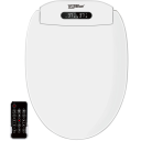 Inteligentní elektrické WC sedátko s dálkovým ovládáním, vyhřívané s bidetem a sušením, LCD displej, 480 mm, bílé, 220-230 V 1