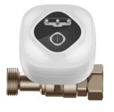 Inteligentní ventil DN15 s Wi-Fi 75 x 20 x 20 mm mosazný tlak 1,6 MPa průměr 13 mm bílý na dálkové ovládání a uzávěr vody 1