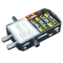 Inteligentní zámek na dálkové ovládání 137 × 77 × 37 mm bateriový dosah 10 m stříbrný pro zabezpečení dveří 3