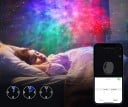 Inteligentný LED projektor nočnej oblohy s ovládaním cez aplikáciu, Alexu a Google Home, 16,2 x 16,2 cm, Wi-Fi, časovač, dekorácia izby 2