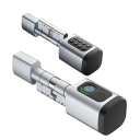Inteligentny zamek do drzwi z odciskiem palca klawiaturą regulowany cylinder aplikacja Tuya elektroniczne sterowanie zabezpieczeniem domu 1